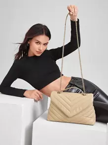 BizChic Shoulder Bag, Commute, For Office, For Teachers - Apricot - View 5