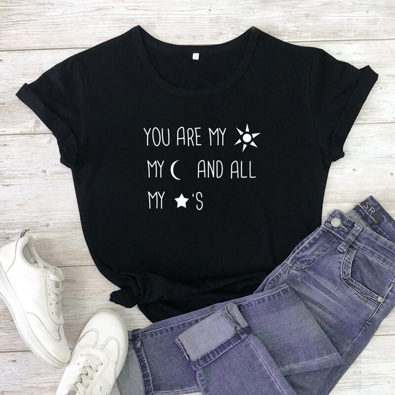 

Slogan Graphic Tee, Black