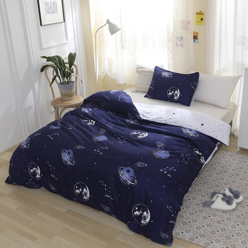 

Kids Planet Print Bedding Set Without Filler, Multicolor