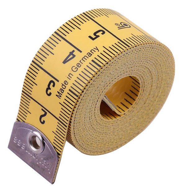 

1pc Portable Tape Measure, Yellow