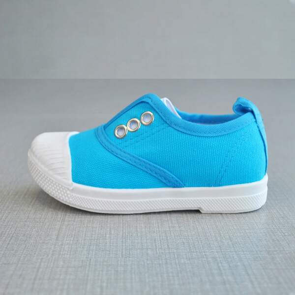 

Toddler Girls Slip On Canvas Shoes, Blue