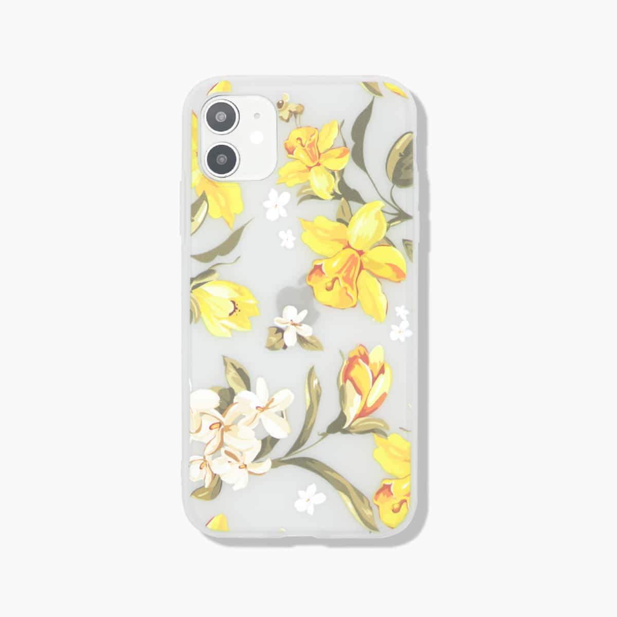

Floral Print iPhone Case, Yellow