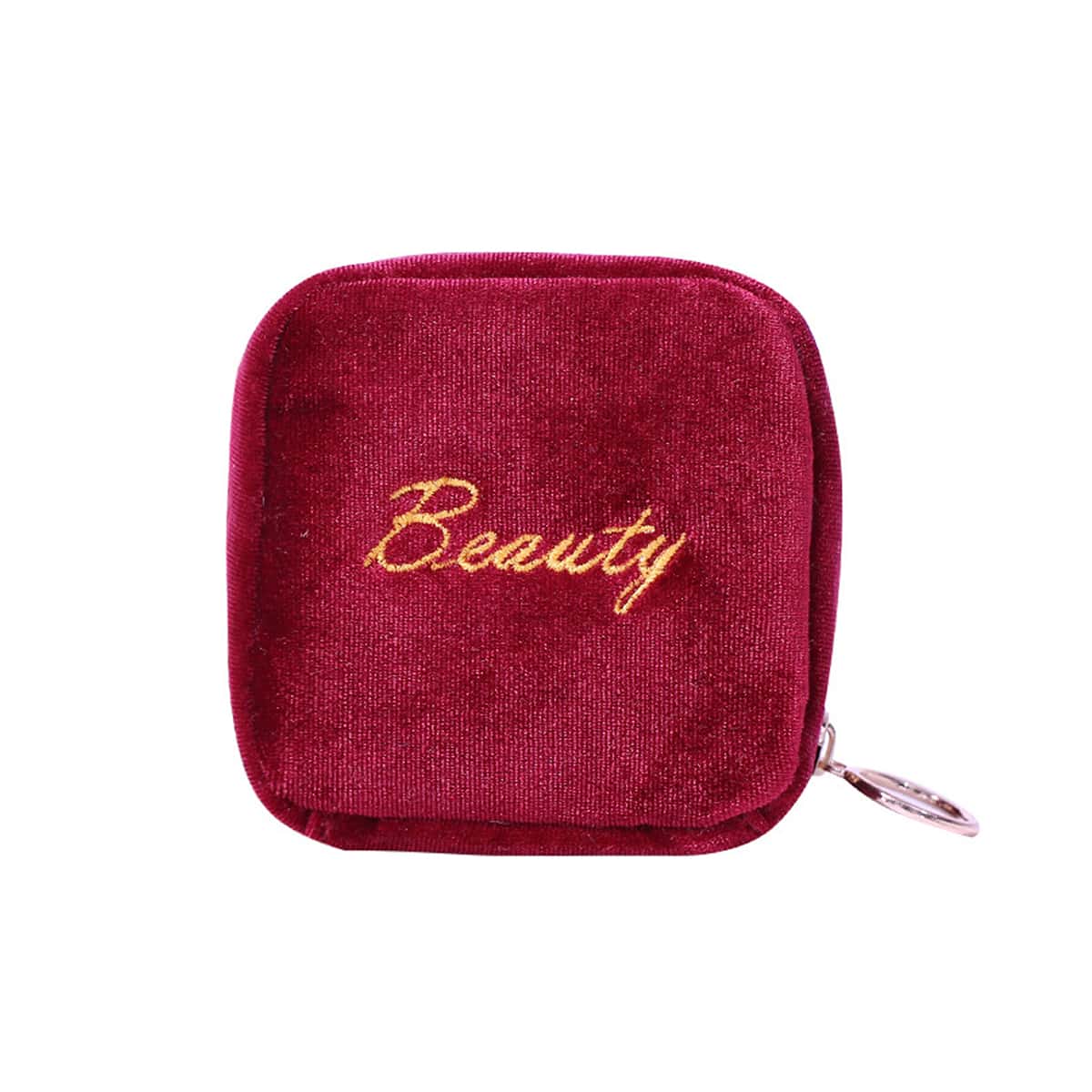 

Portable Mini Makeup Bag, Burgundy