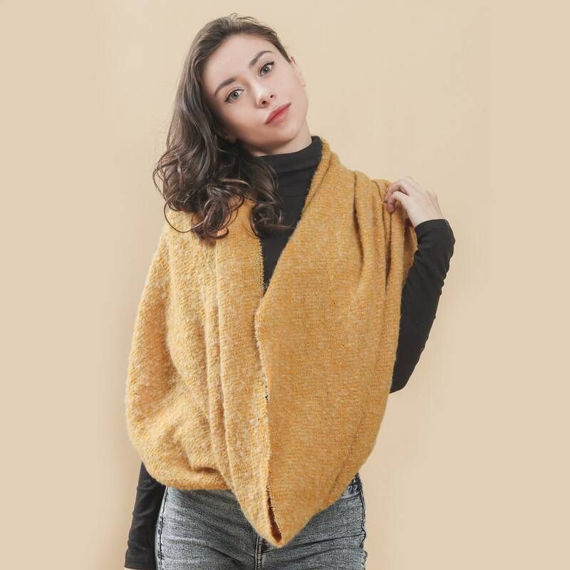 

Solid Infinity Scarf, Yellow