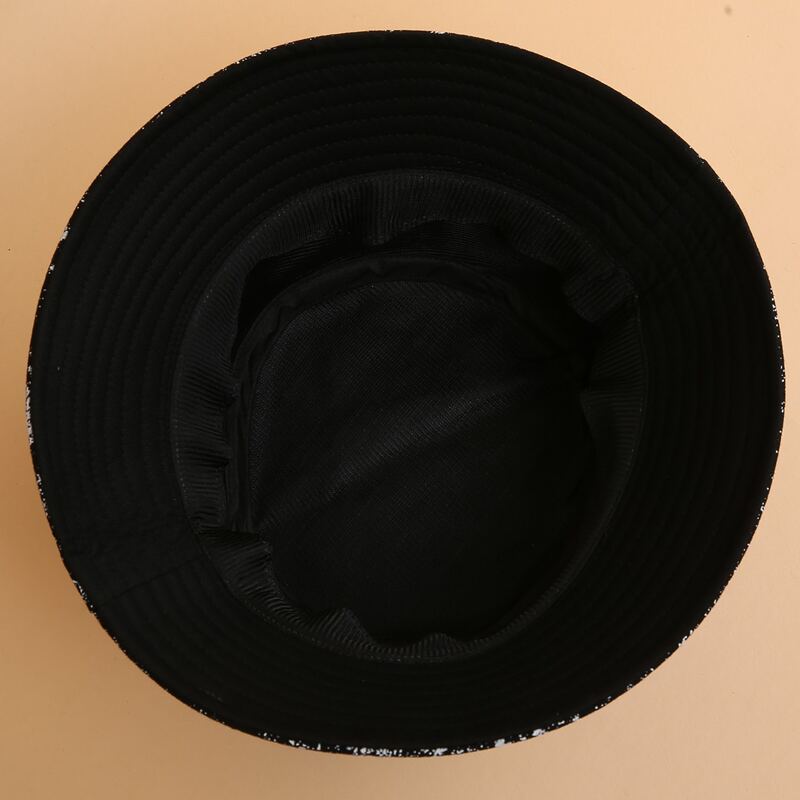 

Splash Ink Bucket Hat, Black
