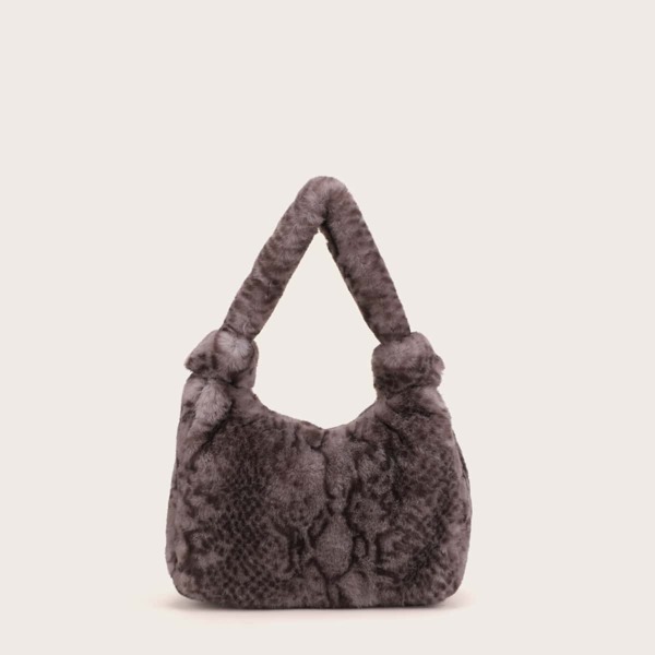 

Fluffy Shoulder Bag, Multicolor