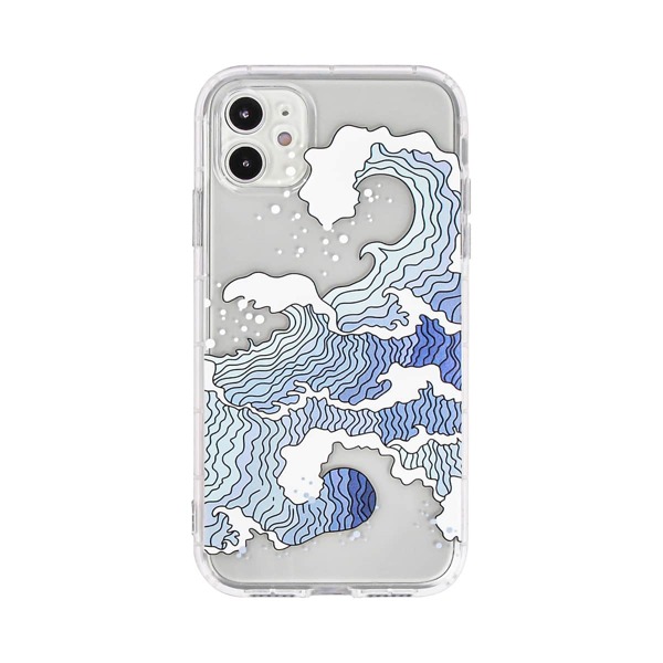 

Waves Pattern iPhone Case, Multicolor