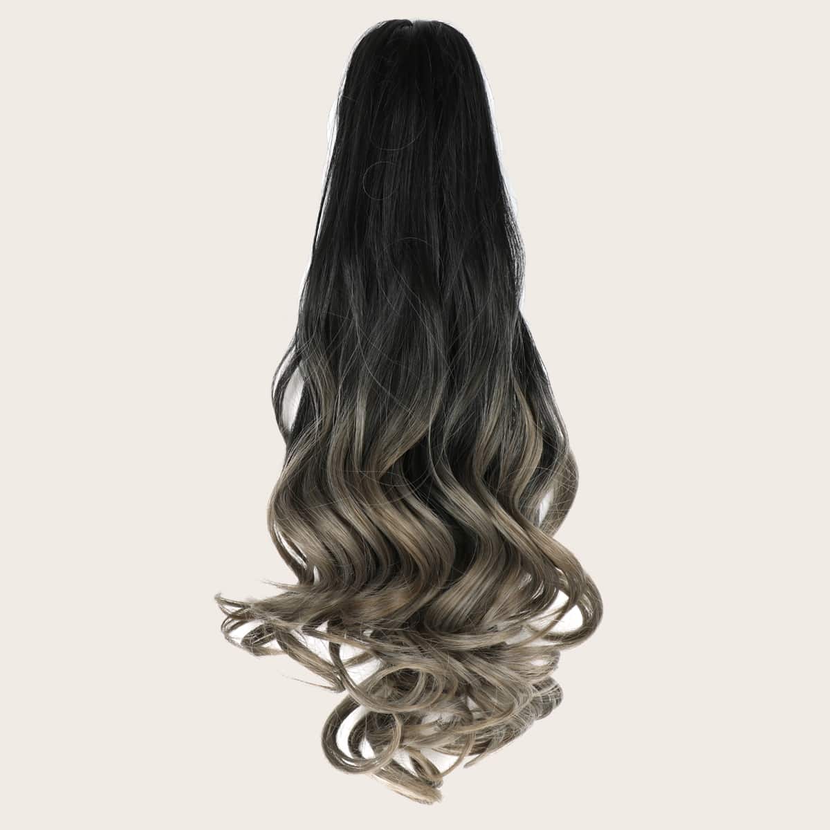 

Ombre Curly Ponytail Extension With Claw