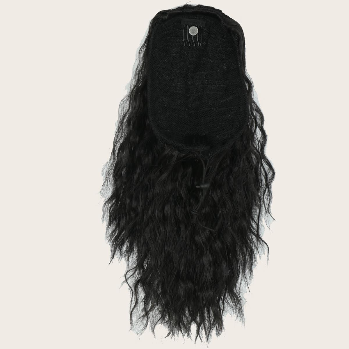 

Long Curly Ponytail Extension, Black
