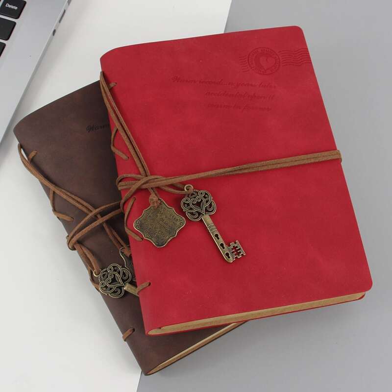

1pack Random Notebook With Pendant, Multicolor