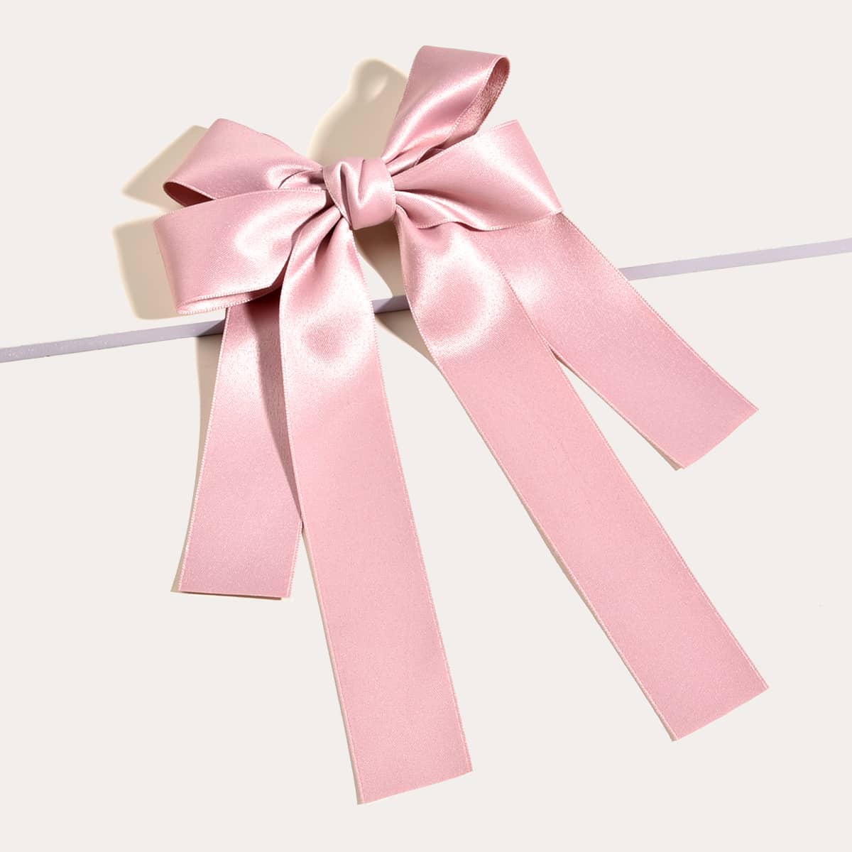

Bow Hair Clip, Pink
