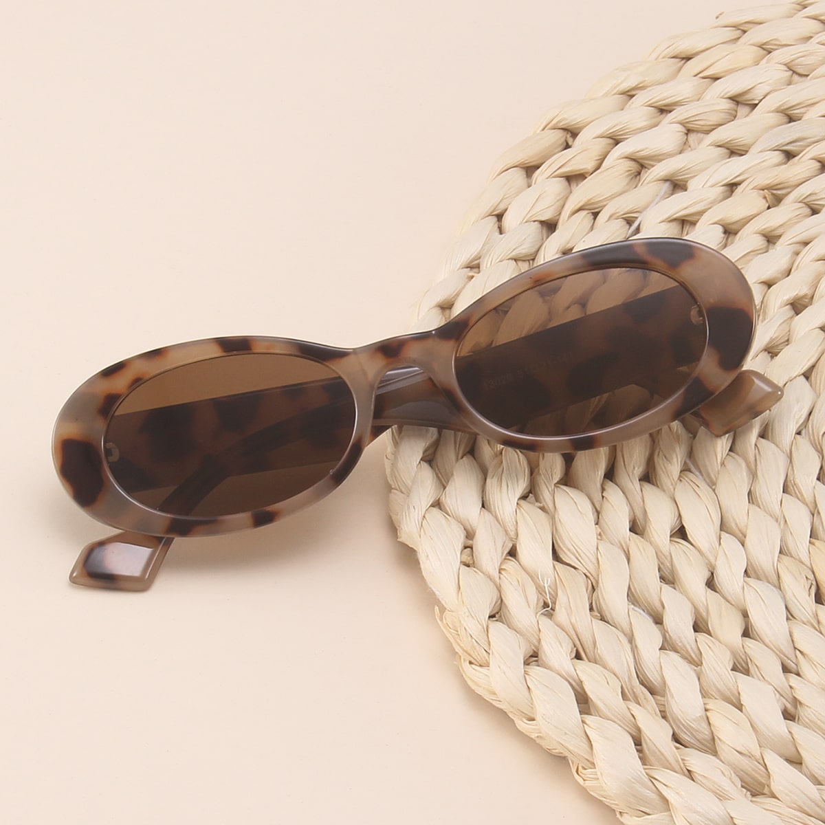 Image of Acrylic Frame Tinted Lens Sunglasses