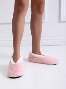 Chanclas sin cordones mullidas - Rosa - Ver 4