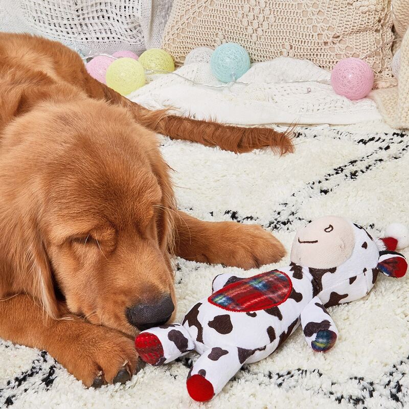 

Christmas Cartoon Shaped Dog Sound Toy, Multicolor