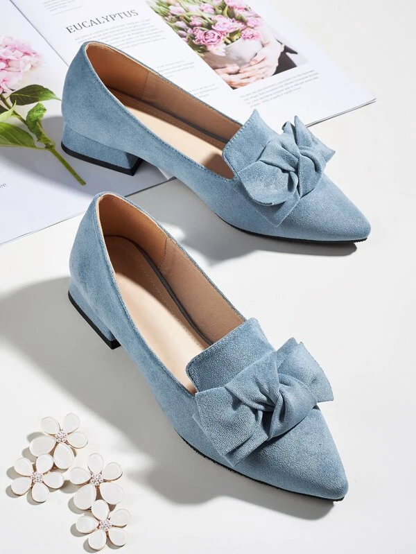 chaussures plates bout pointu