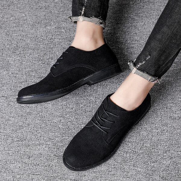 

Men Minimalist Dress Shoes, Black
