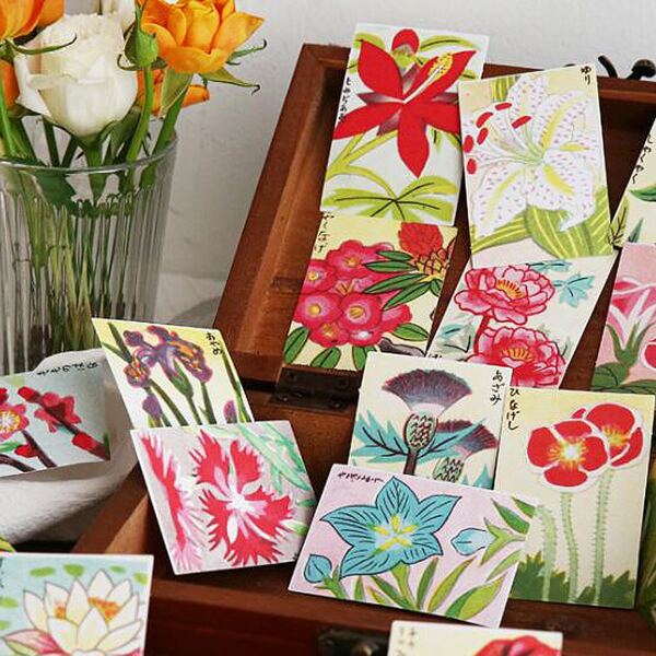 

40pcs Random Vintage Pattern Sticker, Multicolor