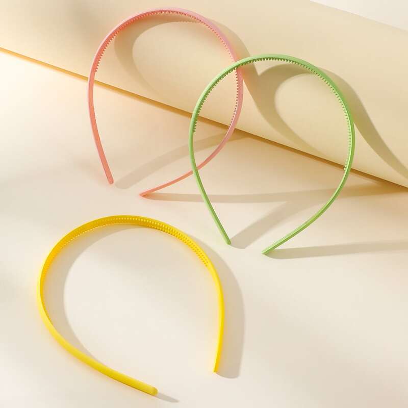 

3pcs Random Hair Hoop, Multicolor