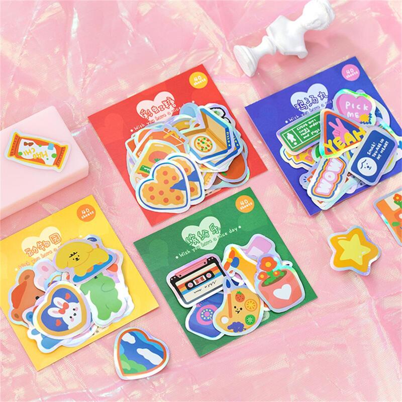 

40pcs Cartoon Graphic Random Sticker, Multicolor