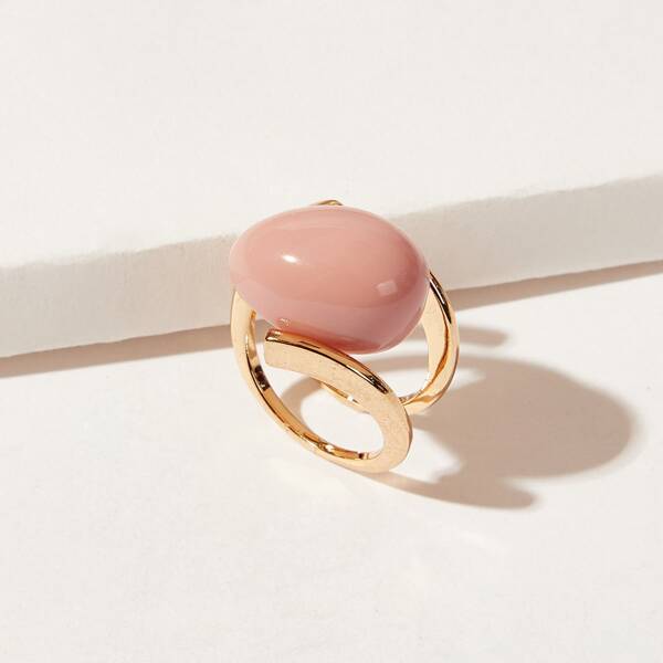 

COPPER SPIRAL RING, Multicolor