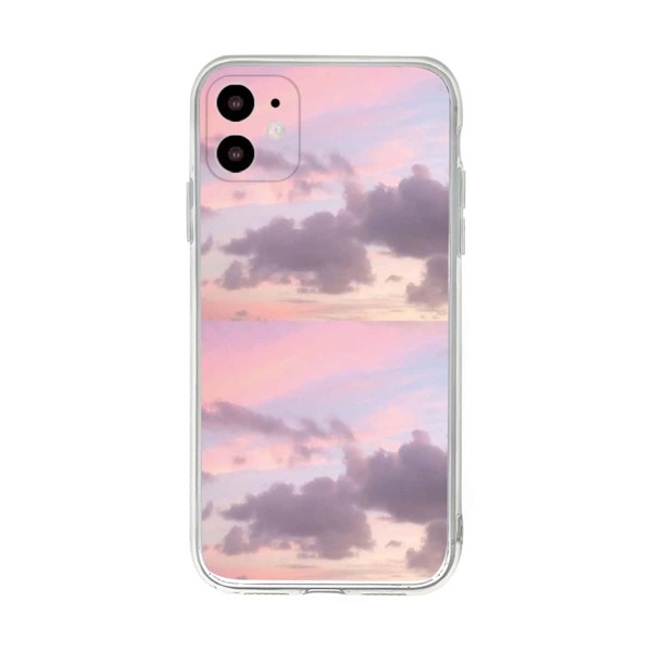 

Cloud & Sky Print iPhone Case, Multicolor