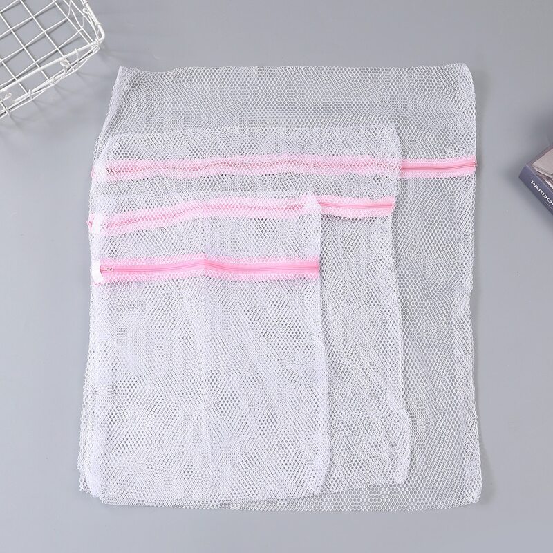 

3pcs Net Laundry Bag, White
