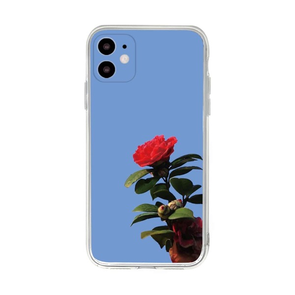 

Чехол для iPhone с принтом розы, Многоцветный