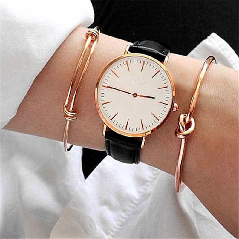 

2pcs Knot Bangle Bracelet, Gold