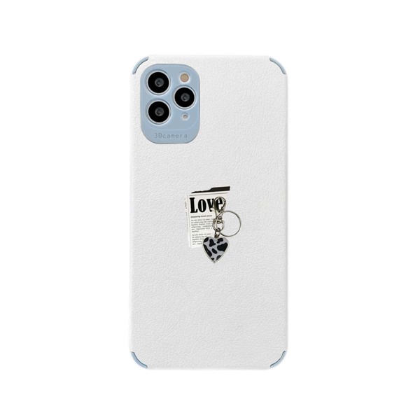 

Letter Graphic iPhone Case, White