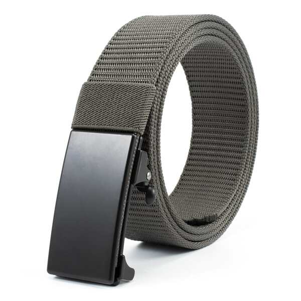 

Men Nylon Tape Belt, Grey