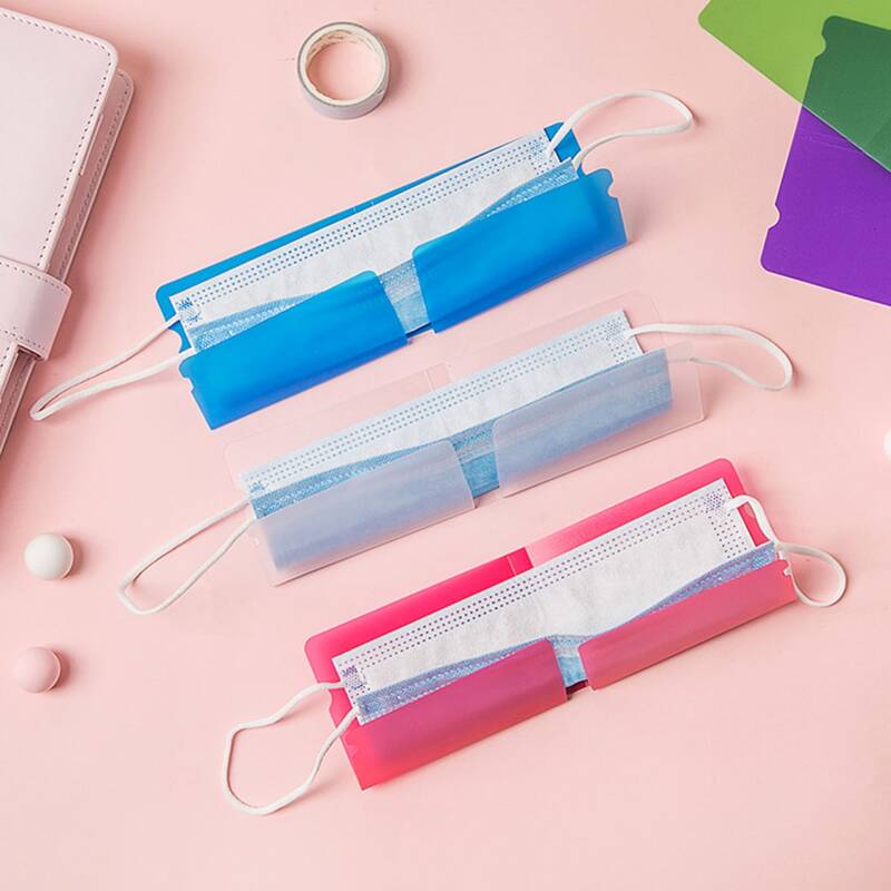 

10pcs Random Face Mask Storage Clip, Multicolor