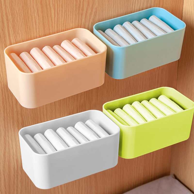 

1pc Random Solid Storage Box, Multicolor