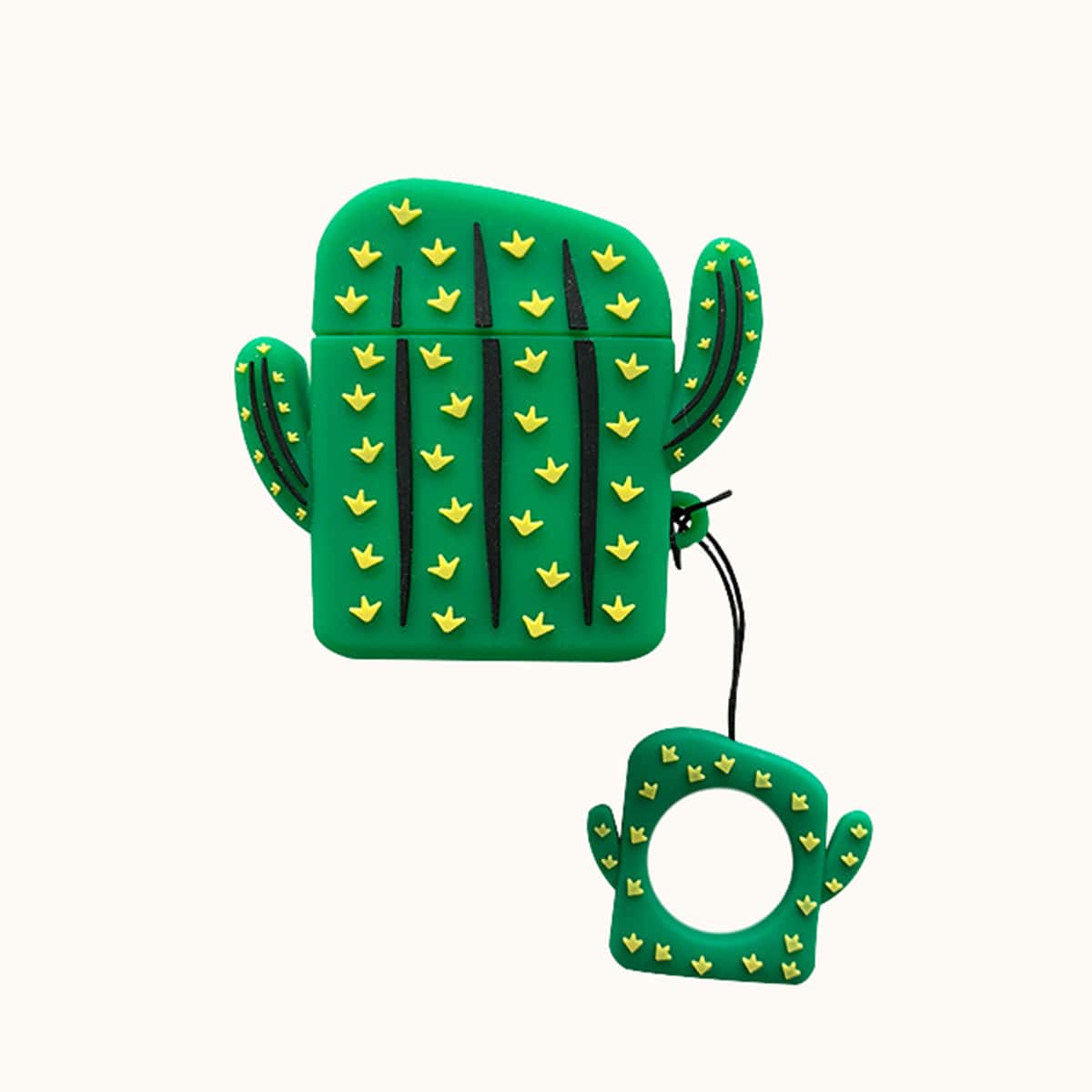 

Cactus Shaped AirPods Case, Green