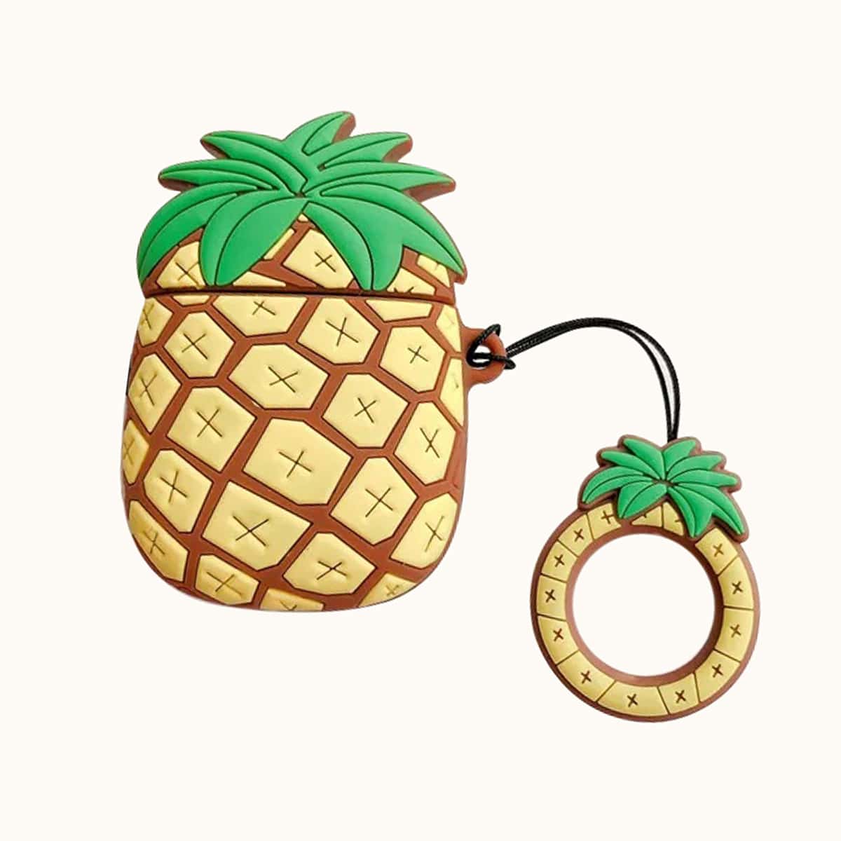 

Pineapple Shaped AirPods Case, Yellow