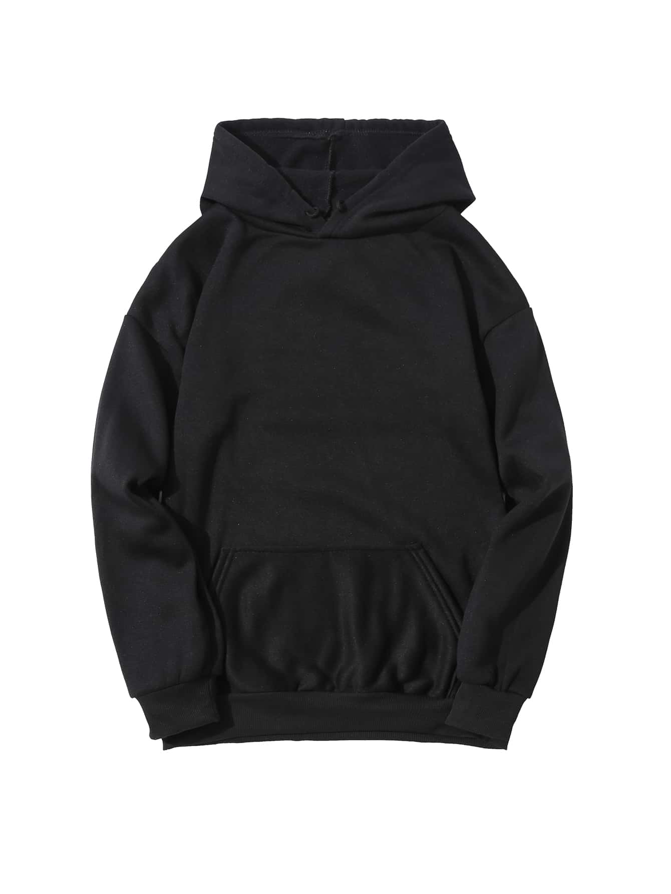 Kangaroo Pocket Thermal Lined Drawstring Hoodie thumbnail