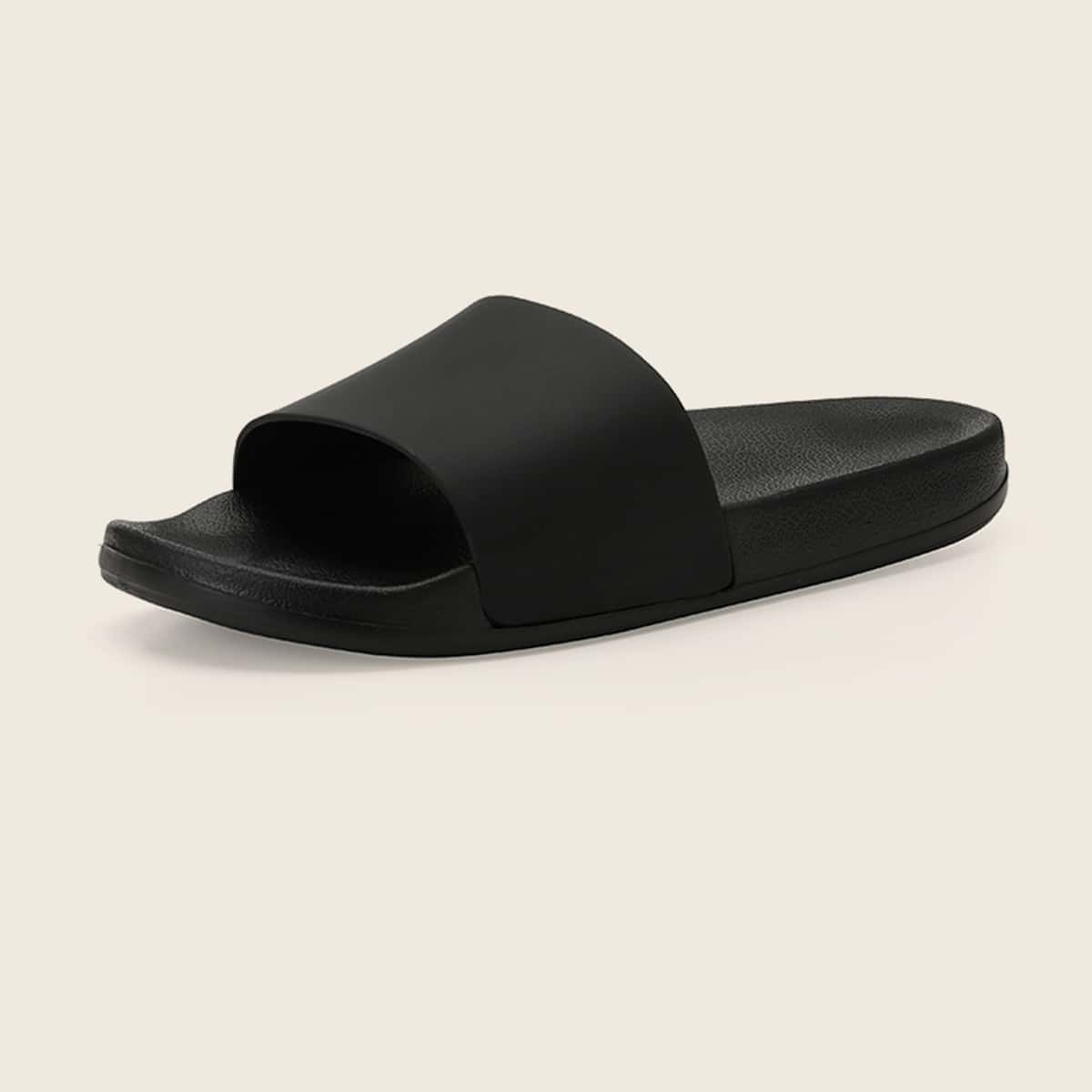 

Minimalist Wide Fit Slides, Black