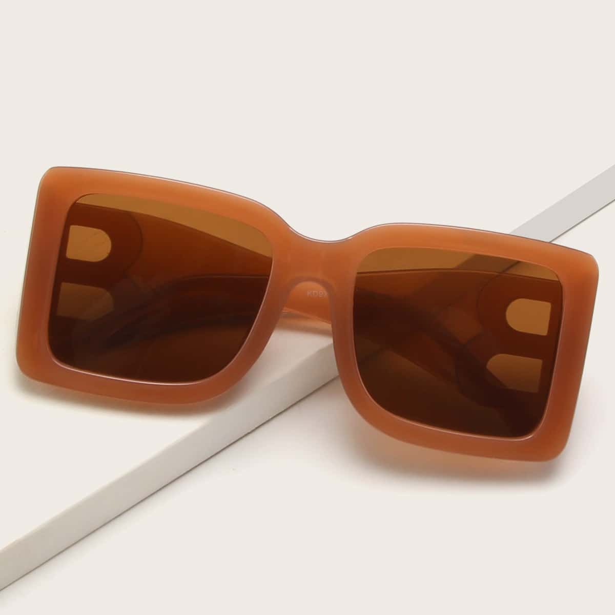 

Letter Frame Sunglasses With Case