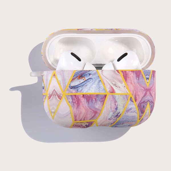 

Marble Pattern Airpods Case, Multicolor