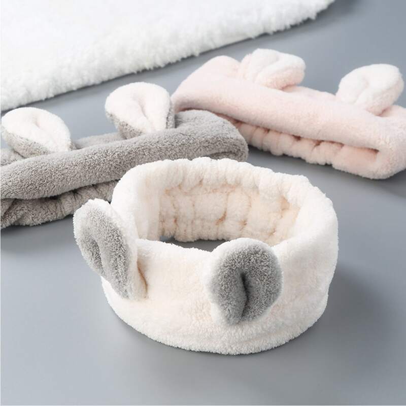 

1pc Ear Decor Bath Headband, Multicolor