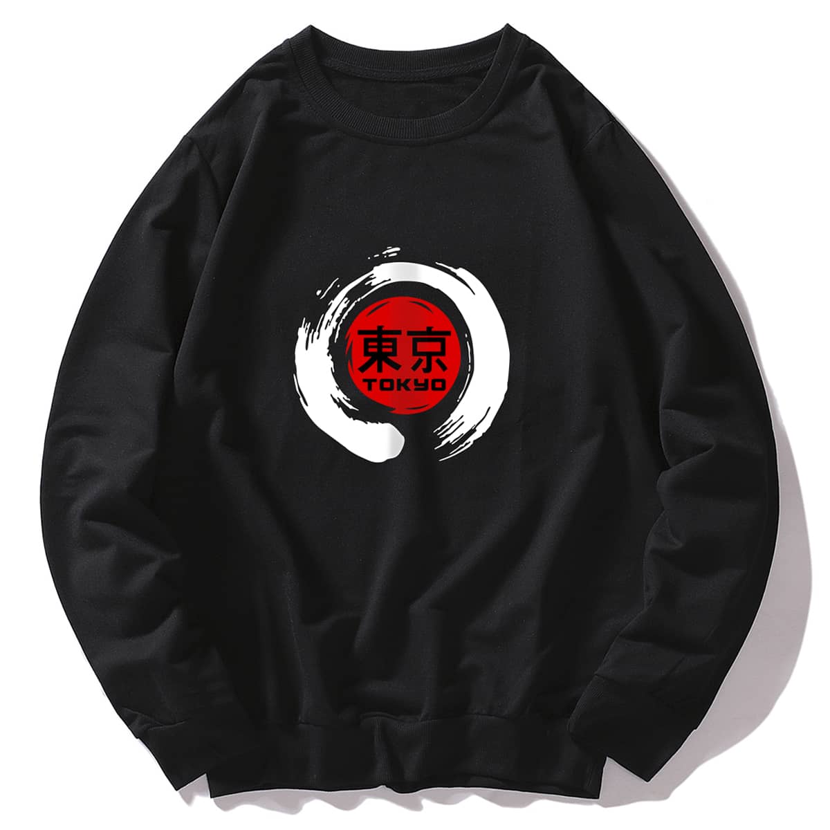 

Guys Letter Graphic Sweatshirt, Black