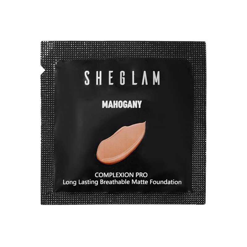 

COMPLEXION PRO Long Lasting Breathable Matte Foundation Sample-MAHOGANY