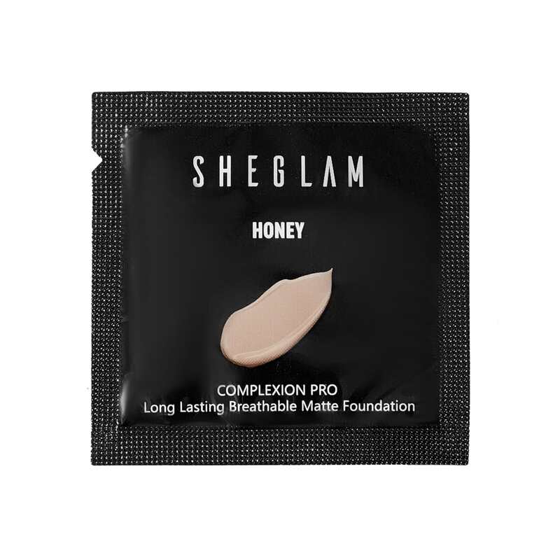 

COMPLEXION PRO Long Lasting Breathable Matte Foundation Sample-HONEY