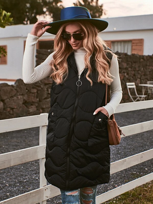 doudoune sans manches shein