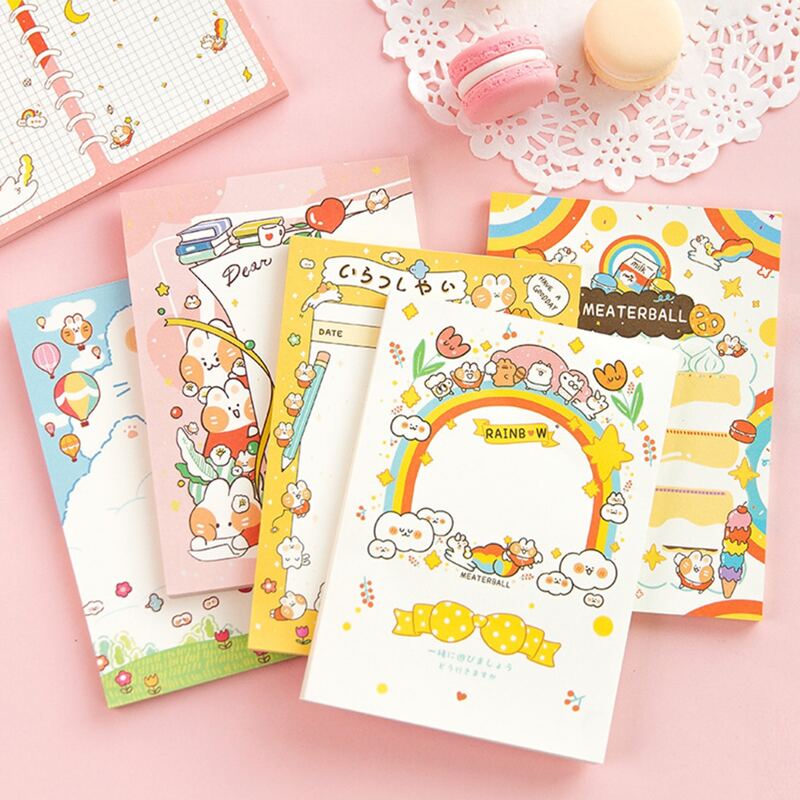 

Random 1pc Cartoon Notebook, Multicolor