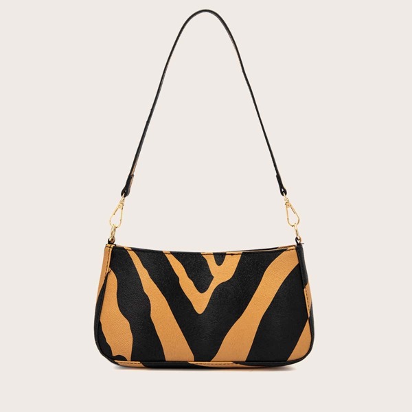 

Two Tone Shoulder Bag, Multicolor