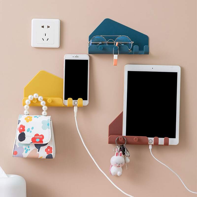 

1pc Geo Wall Hook, Multicolor