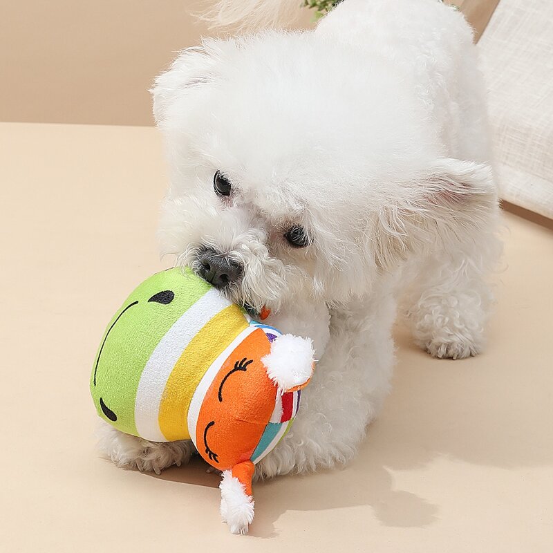 

Cartoon Hippo Design Dog Sound Toy, Multicolor