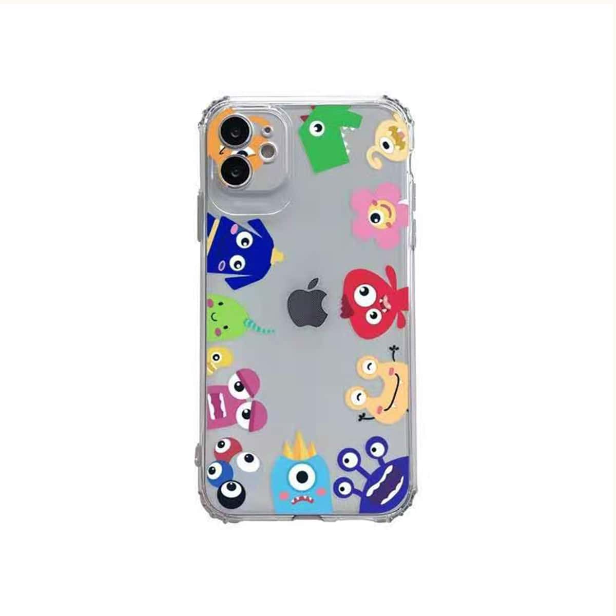 

Cartoon Animal Clear iPhone Case