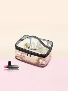 Clear Makeup Bag Storage Makeup Organizer Makeup Case - Clear - View 1
