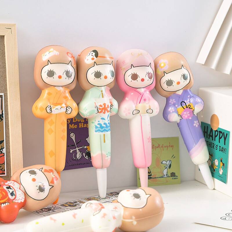 

1pc Random Cartoon Gel Pen, Multicolor